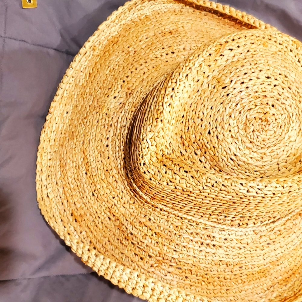 Wide Brim Straw Hat